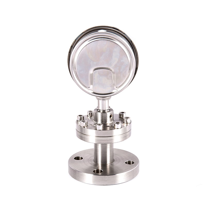Y-M-Serie Alle Edelstahl Sanitär sterile Membran-Druckmessgeräte Y-M-Serie Alle Edelstahl Sanitär sterile Membran-Druckmessgeräte
